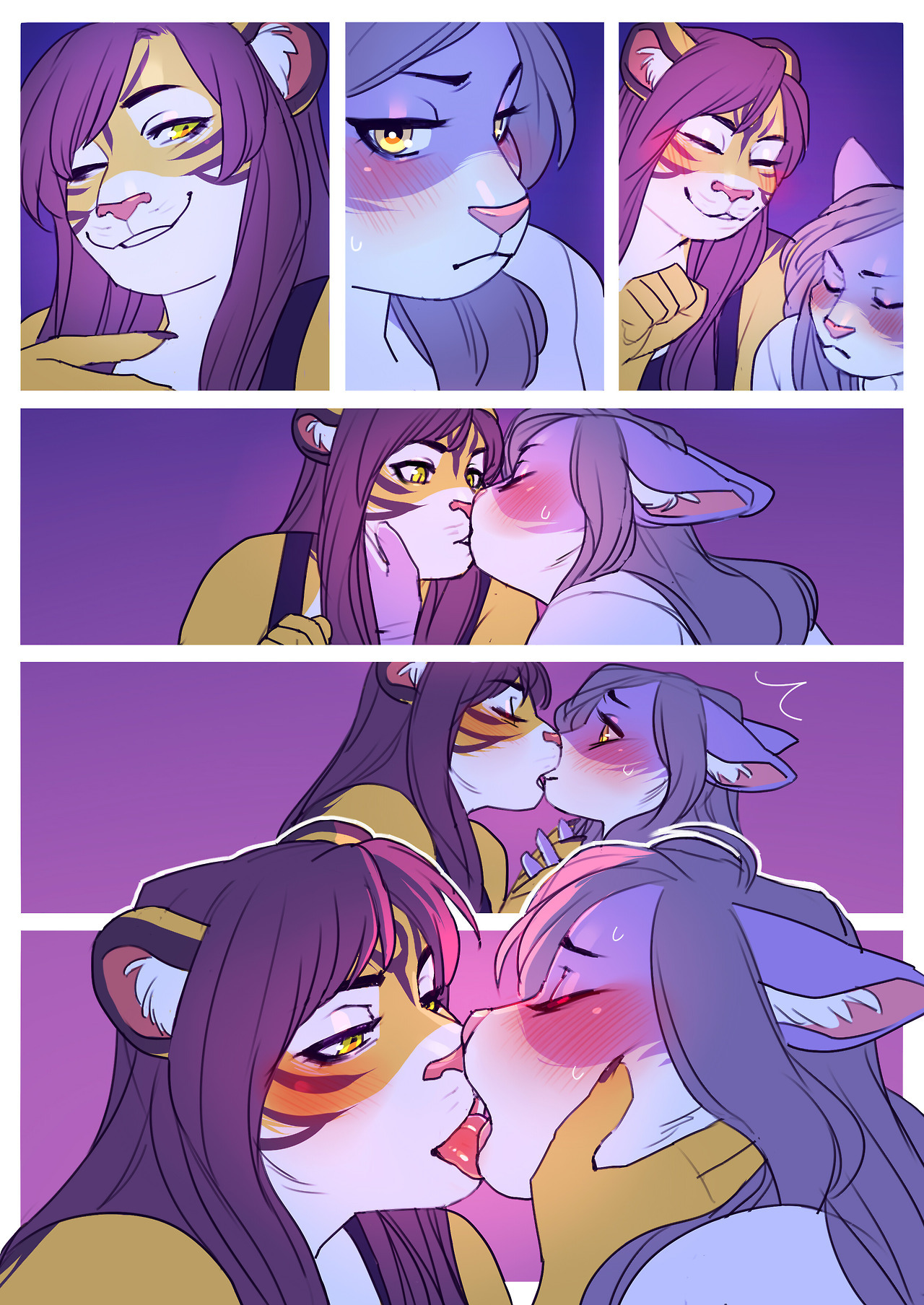 nsfw-zhenya:  commission comics for ChawchawWolf