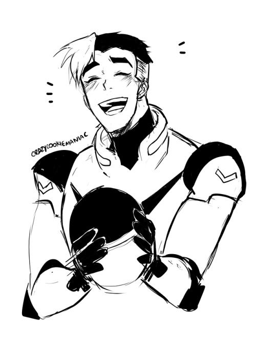 crazycookiemaniac:Quick sketch of a happy Shiro for @blue-eyed-warrior &lt;3