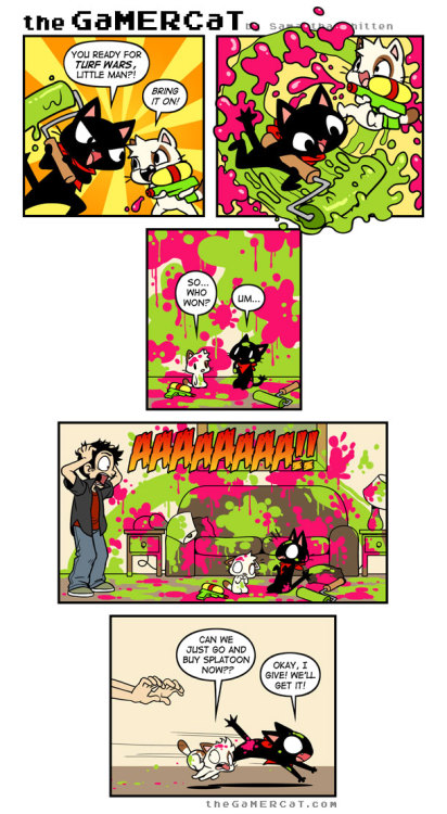 thegamercat:  Read the next comic on Tapastic!