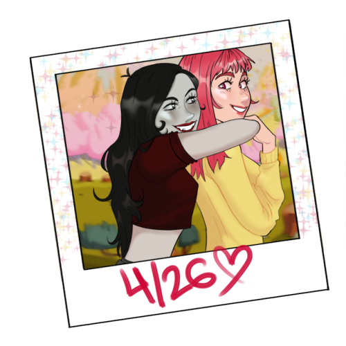 ginui-arts: YEHAW It’s National Lesbian day of Visibility!! To celebrate, I collabed/Trad