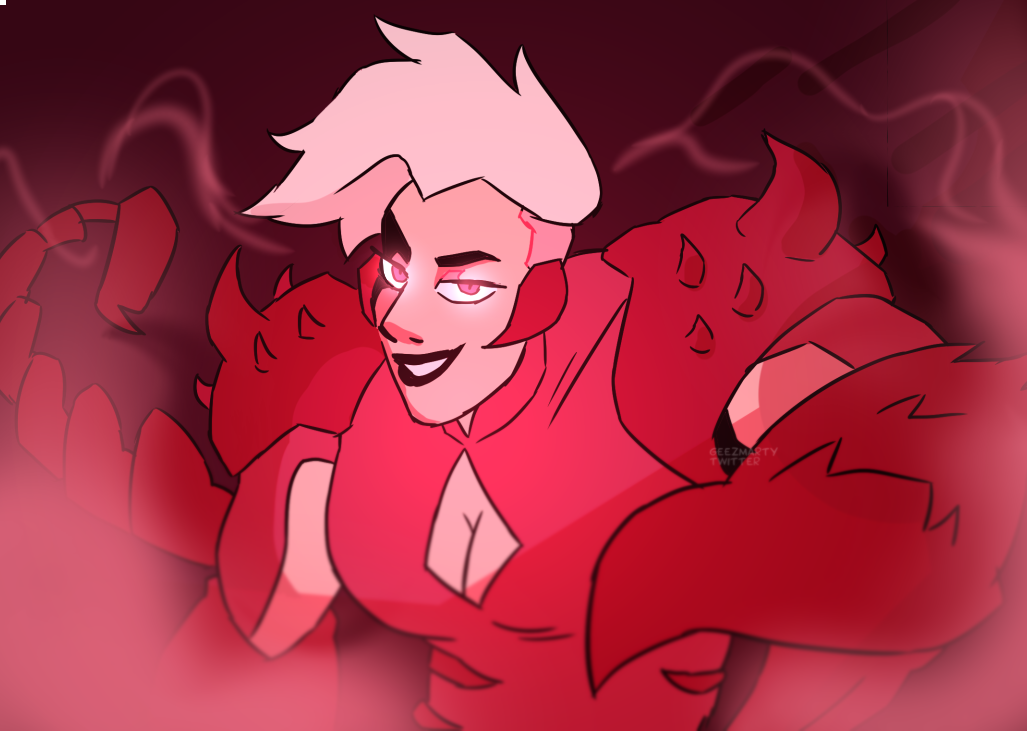 geezmarty:scorpia’s profile has been released today I just want you to know I drew