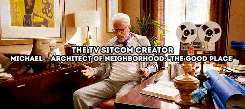 writeonthrough: The Good Place: A satirical comedy of the television experience            