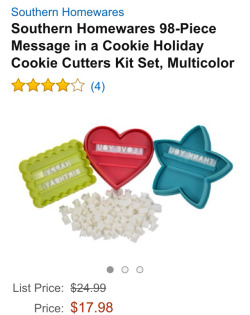 glitterdammerung:What a terrible idea, putting something out into the world that will let me make heart-shaped “Get Fucked” cookies. I’ll take four.