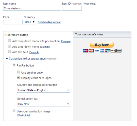 How to make a paypal link and paypal button