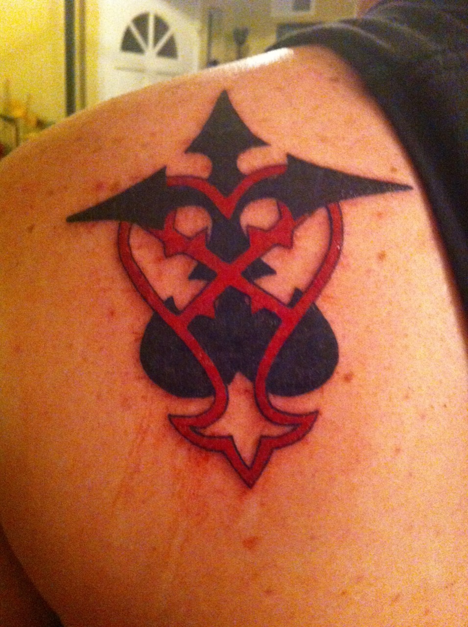 mindtricks92:  Got my heartless and nobody tattoo last night!