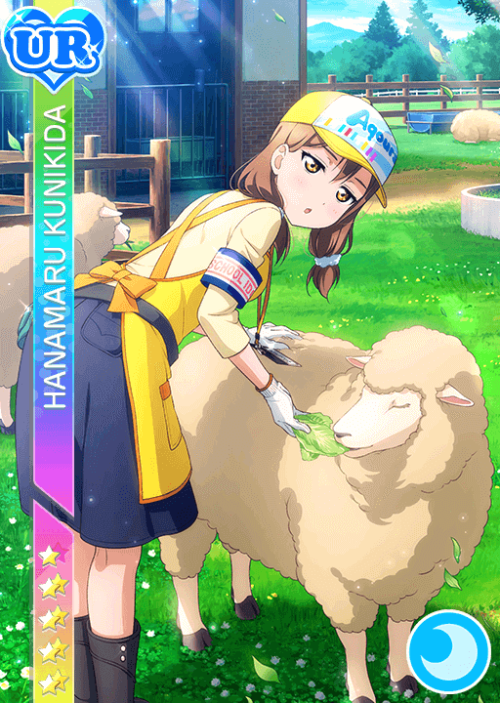 Aqours Animal Set YohaMaru URsTsushima Yoshiko -  たゆたうクラゲ (Score Up)Kunikida Hanamaru -  ヒツジさん集め (St