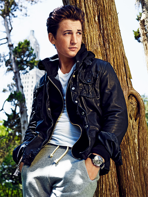 Miles Teller photographed by Dusan Reljin for GQ Magazine