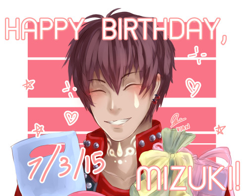 Sex just-tyrannical:  Happy Birthday, Mizuki!! pictures