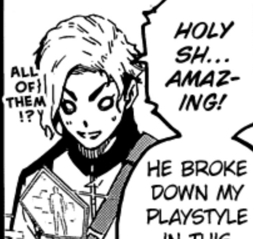 I Started Blue Lock As An Anime Fan, So This Was The First Panel I Saw Of Sendou: