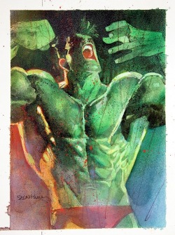 Hulk by Bill Sienkiewicz