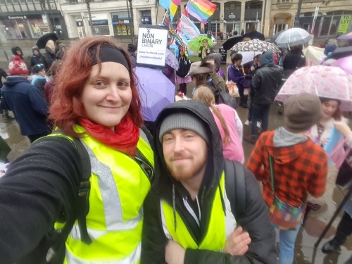 rattatatay: girlcalledtasha: So proud to have been part of Trans Pride Leeds, the first ever Trans P