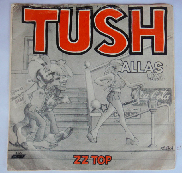 classicwaxxx:  ZZ Top “Tush” / “Blue Jean Blues” Single - London/Jugoton