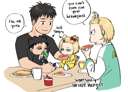 superspicy: I still keep drawing otayuri despite of yoi is not that hype anymoreThis ship is really fun to draw and everytime I see something silly or related to them, new ideas always pop outBut sometimes it’s hard to express or it’s not as interesting