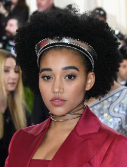 celebritiesofcolor:  Amandla Stenberg ‘Manus x Machina: Fashion In An Age Of Technology’ Costume Institute Gala 