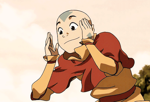 kataang: Aang + goofy faces | Requested by @justanother--fan