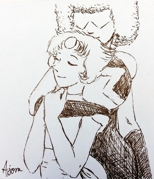 ajoraverse:        Inktober, SU entries. I started on post-it notes with cheap ball-point