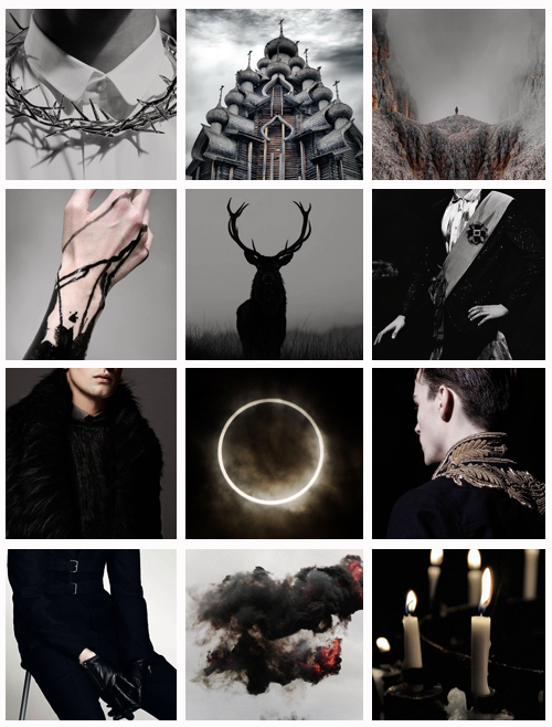 ibuzoo:  Character Moodboards | The Darkling the problem with wanting is that it