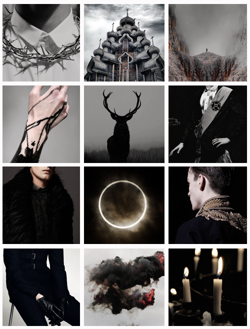 ibuzoo:  Character Moodboards | The Darkling the problem with wanting is that it makes us weak 