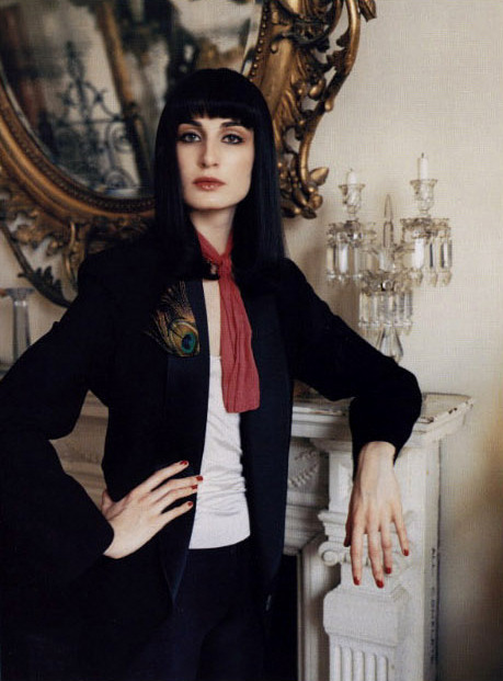 labsinthe:  &ldquo;All The Sad Young Man&rdquo; Erin O’Connor photographed