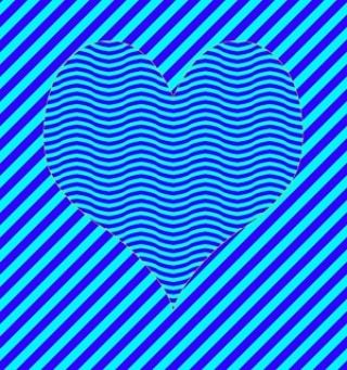 TITLE: BLUE Heart I Year: 2021 Meduim: Digital Art Dim: Variable #art #digitalartwork #digitalartist