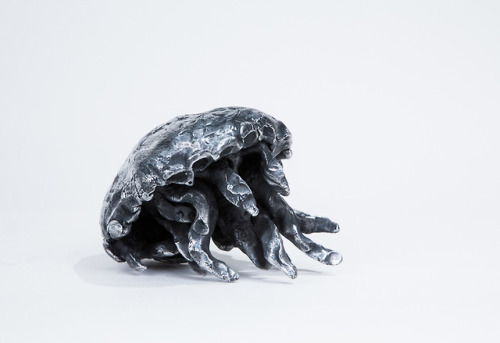 Margie Kelk, Survivor, cast aluminum, 7” x 8” x 8” in, 2018 www.margiekelk.com