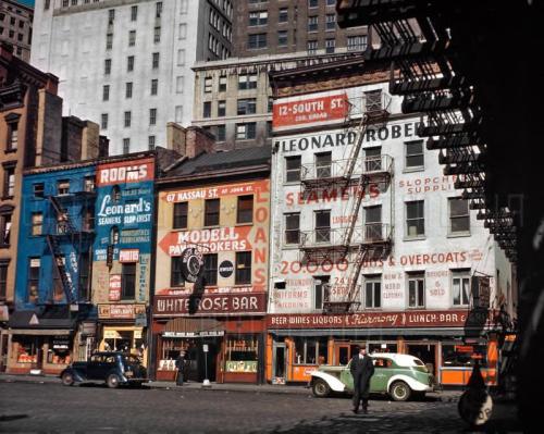 undr:  Charles Phelps Cushing. Building painted