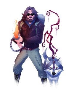 kogaionon:  MacReady and the Thing  by Corey