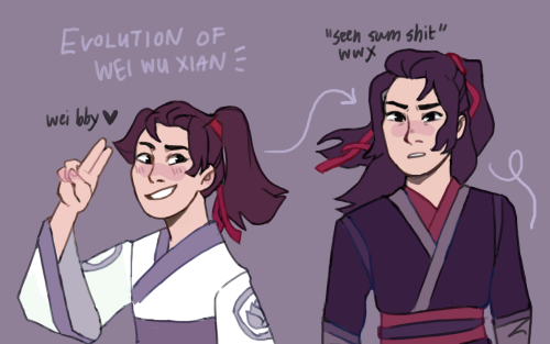 soannarts: listen one of the only grievances I have about cql is the lack of variety in wwx’s 