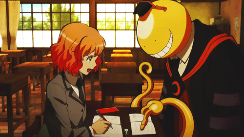 anime-is-my-lifee:  “To deceive someone, you must know your opponent. You must plan out your words. The power of language is a necessity to skillfully deliver poison.” - Korosensei  thanks again xiao-pie for the request ^^ 