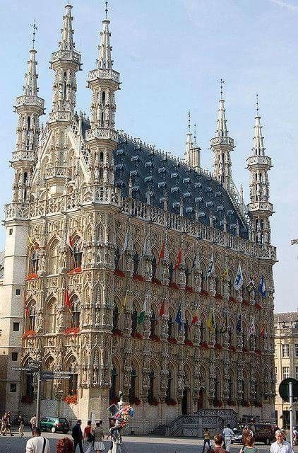 townhall of leuven belgium