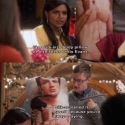 moviefanjen:  I need that pillow.  I knew I loved Mindy for a reason&hellip;..