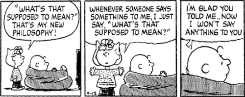 3eanuts:April 12, 1994 — see The Complete Peanuts 1991-1994