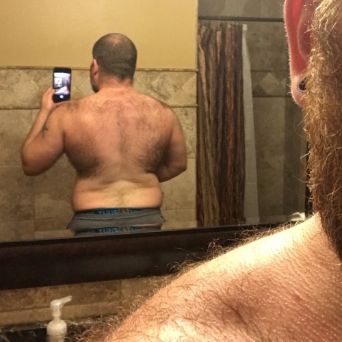 I was surprised to see some real definition showing after my last back day. This seems to be a much better camera angle. More of Me