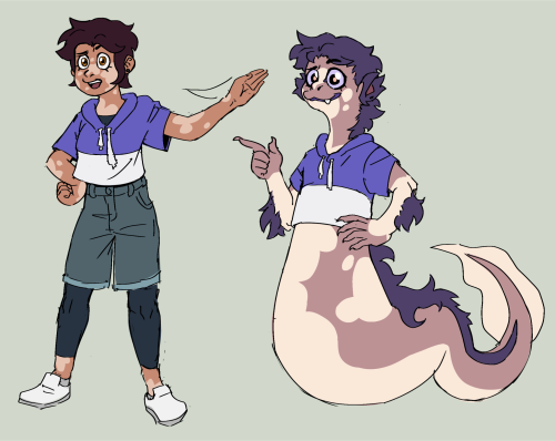Fanart Of @memory-overload 's The Good Basilisk Luzura AU. It's A Pretty Good Fic And A Fun Read, You