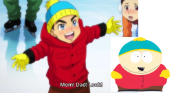 fencer-x:  h3rmitsunited:  JJ = Cartman 