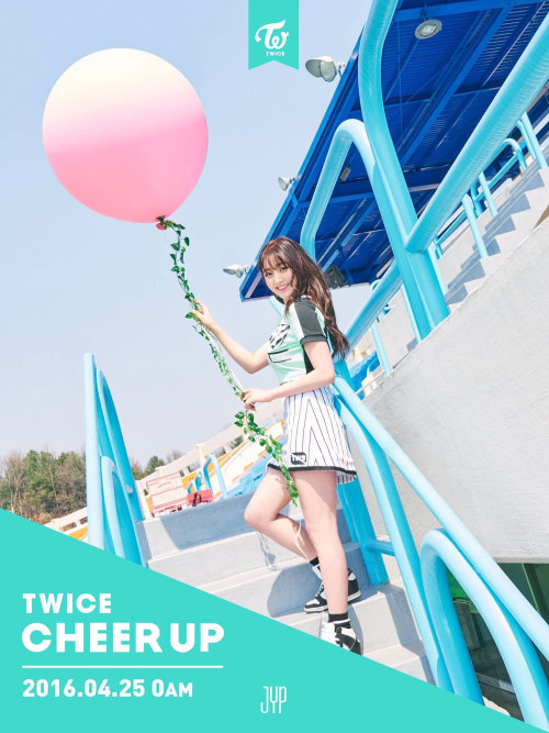 koreangirlshd: Girl group TWICE’s Cheer Up teaser pictures, leading track of their 2nd EP