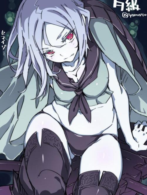 rated-r4087:  Twitter / yamayo: 30分早く始めたのにこのざまよ…　#艦これ版深夜の真剣お絵描 …