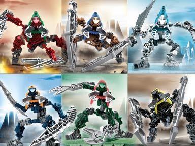 I love how Bionicle G1 was like,