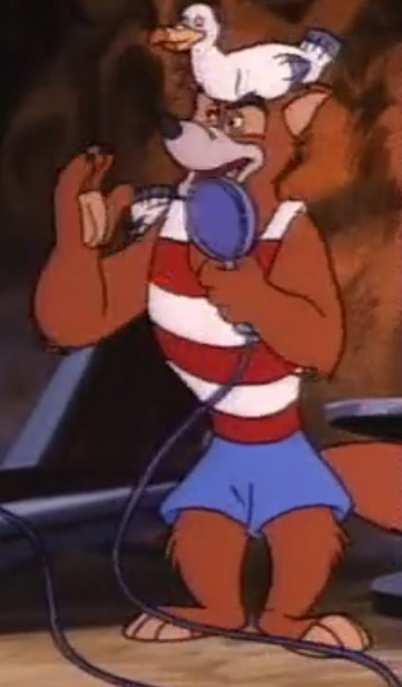 Talespin&rsquo;s Don karnage relaxing in the ransom of red chimp 