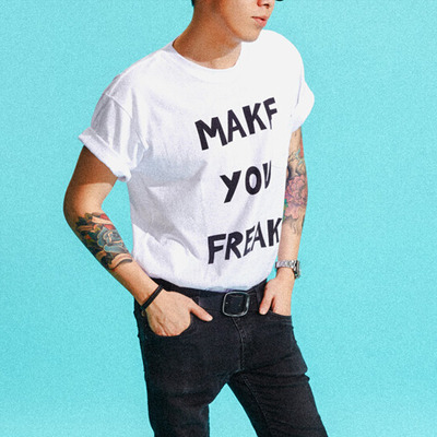 MAKE YOU FREAK TEE www.storecatcat.storenvy.com