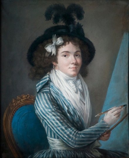 Marie-Gabrielle Capet - Autoportrait au chevalet, 1796