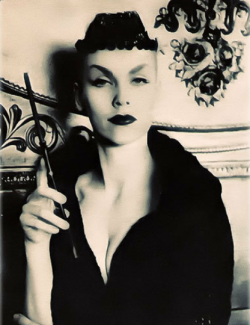 queenspooky138:  Maila Nurmi was goth before goth was goth. c. 1955-1956 