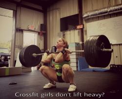 crossfitters:  Jessica Malone. Photo by Tim Addison. 