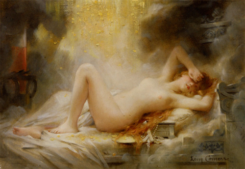 wonderingaesthetic:  “Danae” by Léon François Comerre (10 October 1850 – 20 February 1916) French academic painter, 