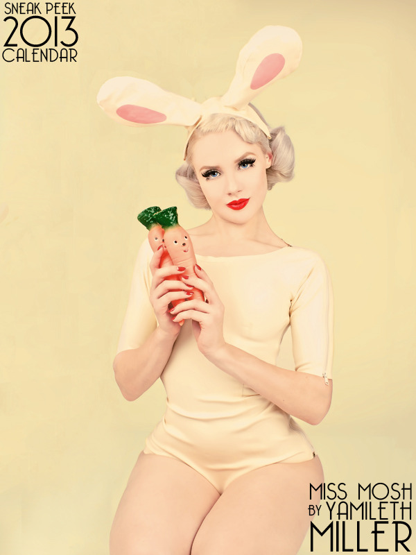 officiallymosh:  Happy Bunny Day! themoshblog:  Mosh by Yamileth MillerLatex by Vaunt