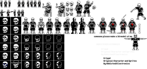 An update to my crique sprites.