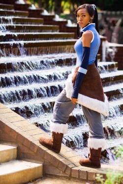 cosplayingwhileblack:  Character: Korra Series: Legend of Korra SUBMISSION  &lt;3 &lt;3 &lt;3