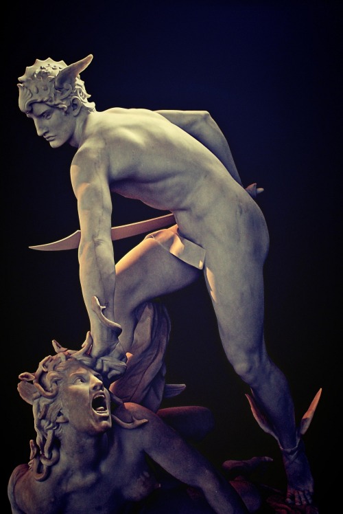 trillianmcmilan:Laurent Honorè Marqueste - Perseus Slaying Medusa,1876