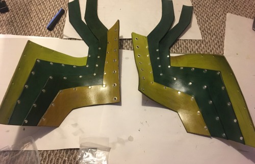 This Leather Torso Armor Has Been My Big Project For The Week While My Normal-job Boss Is Out Of Town.