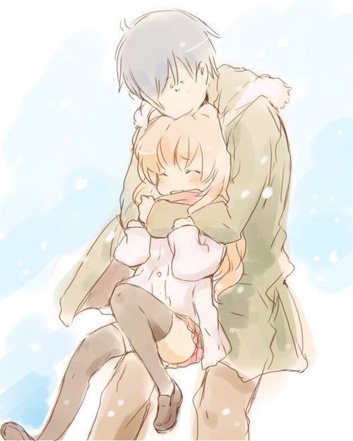 animecouplesgalore:    Taiga x Ryuuji ^~^ Part 1